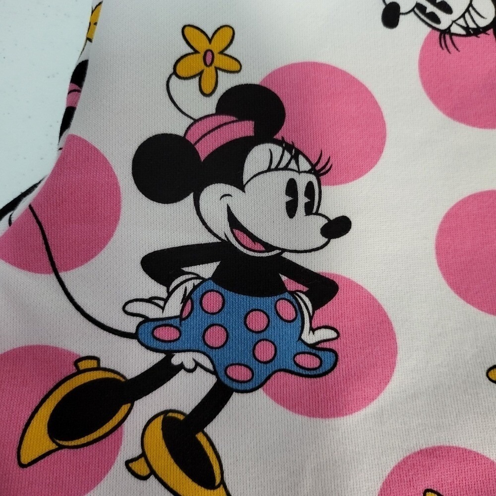 Disney Minnie Mouse Women's 2XL Pink and White Pantsuit Size 2XL - Picture 8 of 9